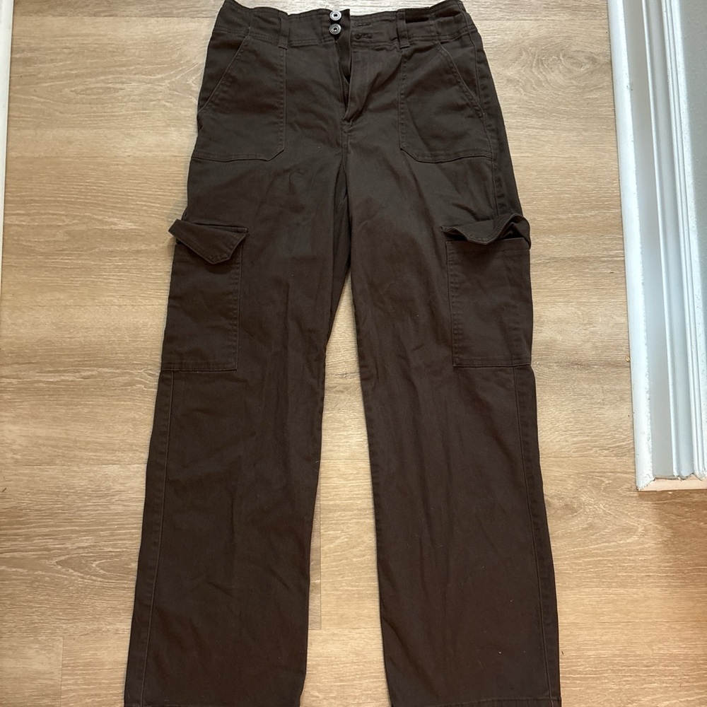 Brown Cargo Pants